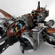 Illustration for article titled Steampunk LEGO Jabba Barge, Slave I and Other Amazing Steam Wars Models